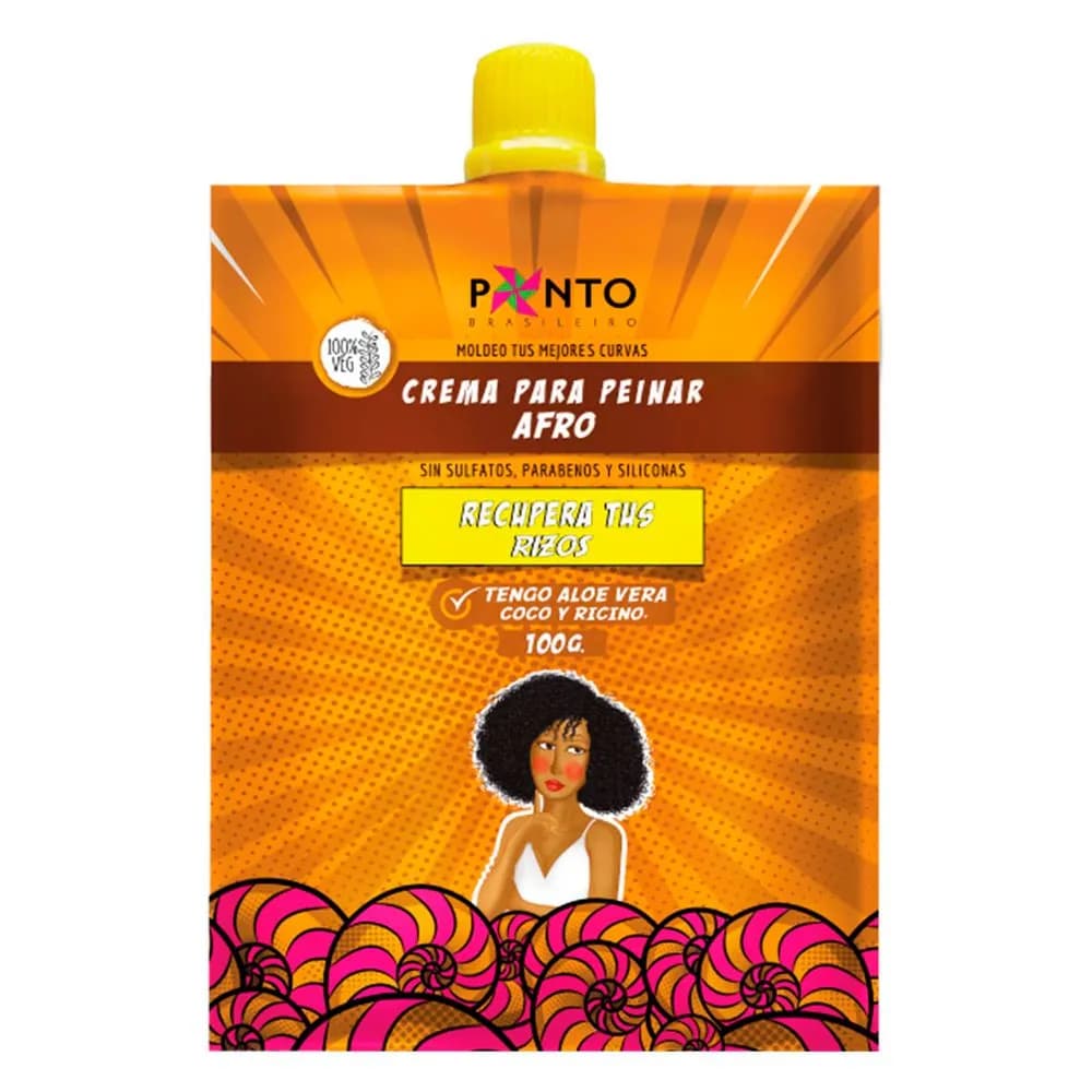 Crema para peinar afro ponto 100ml