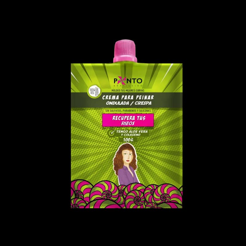 Ponto Crema para peinar ondulada / crespa 100ml
