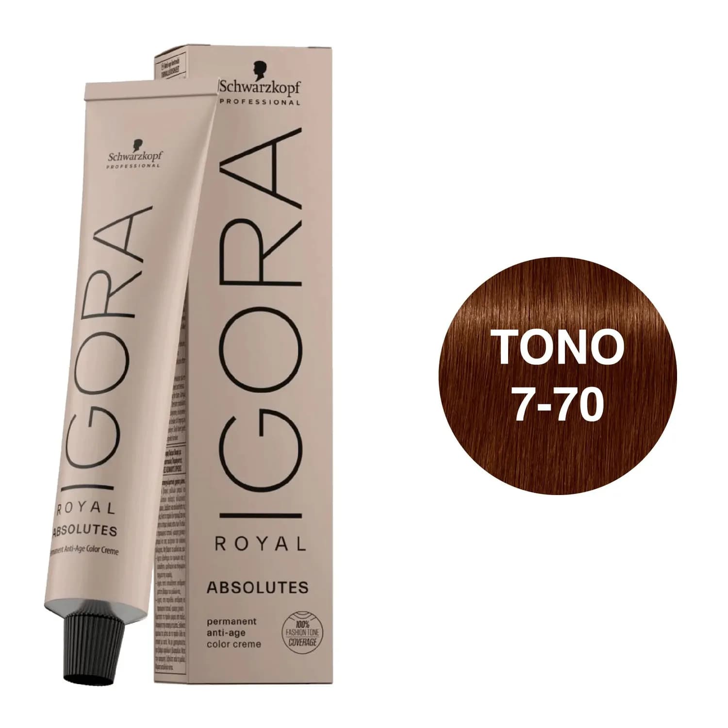 Tinte Igora Royal absolutes 7-70