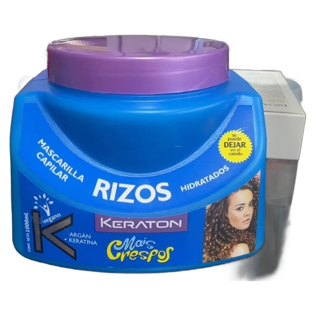 Mascarilla Capilar Keraton Rizos Mais Crespos 1000ml