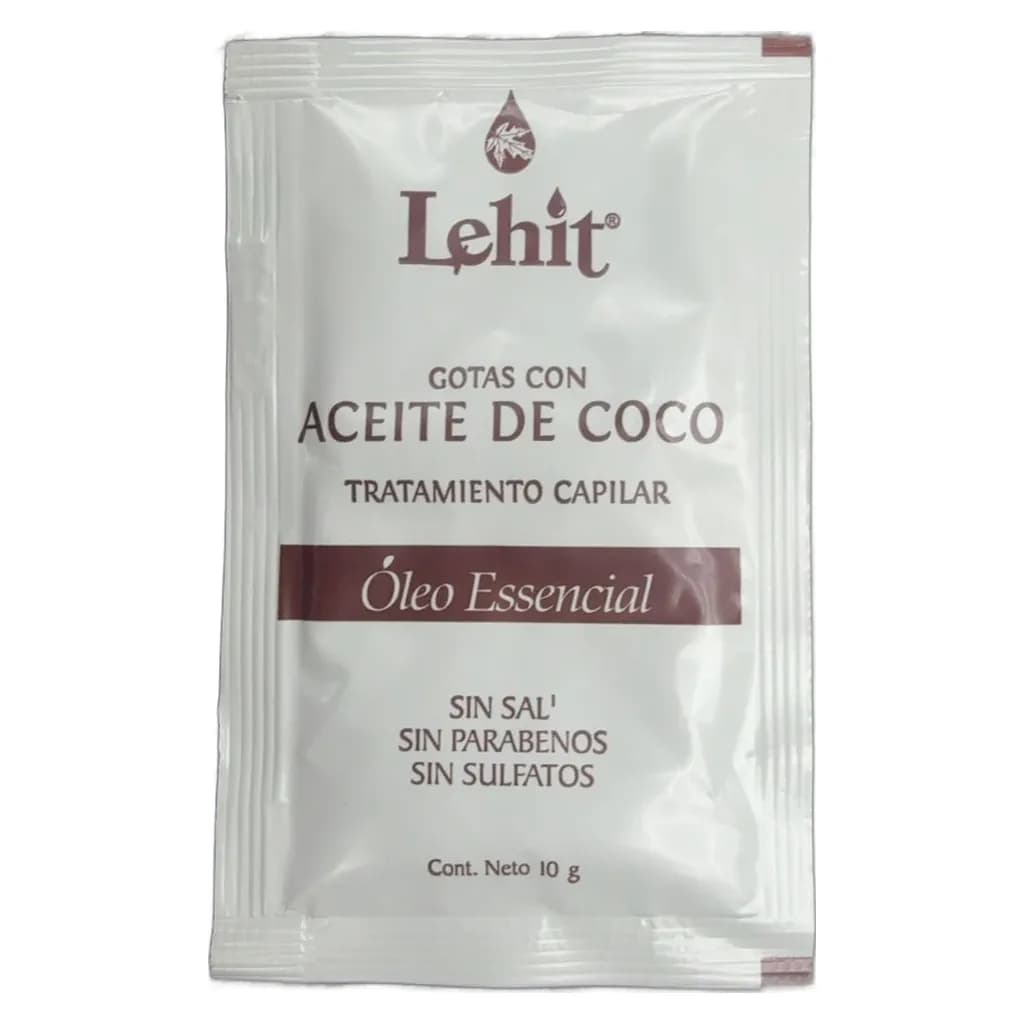 Lehit Gotas con Aceite de Coco Tratamiento Capilar