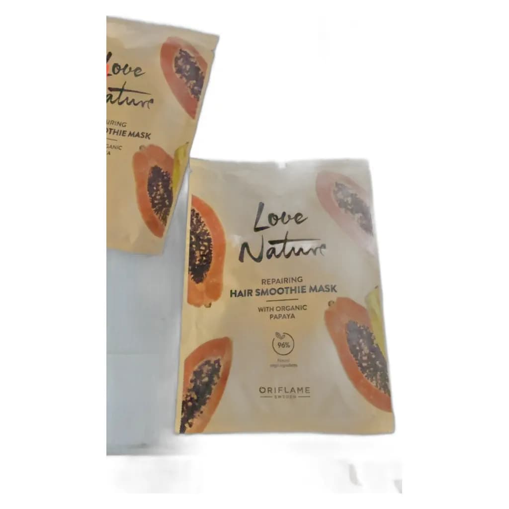 Mascarilla capilar Love Nature Papaya Oriflame 30ml