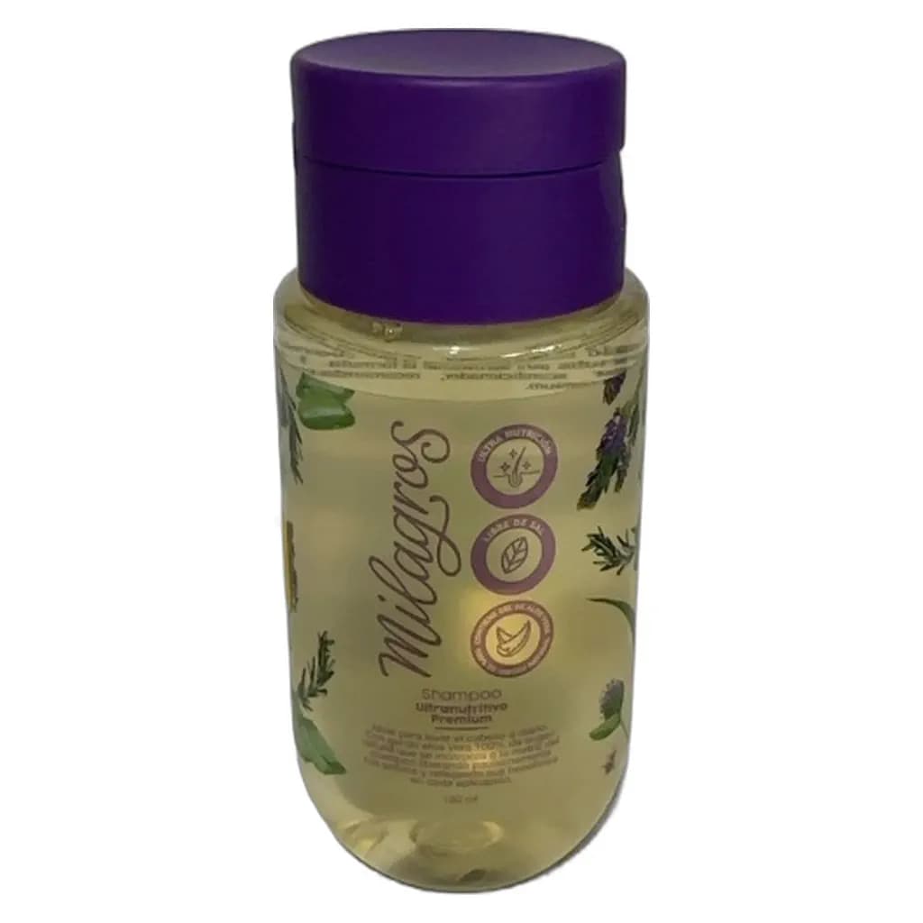 Milagros Shampoo Capilar Ultranutritivo Premium 100ml