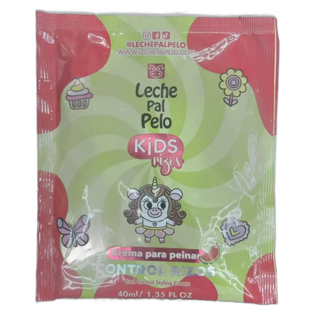 Leche Pal Pelo Kids Rizos Crema para Peinar Control Rizos 40ml