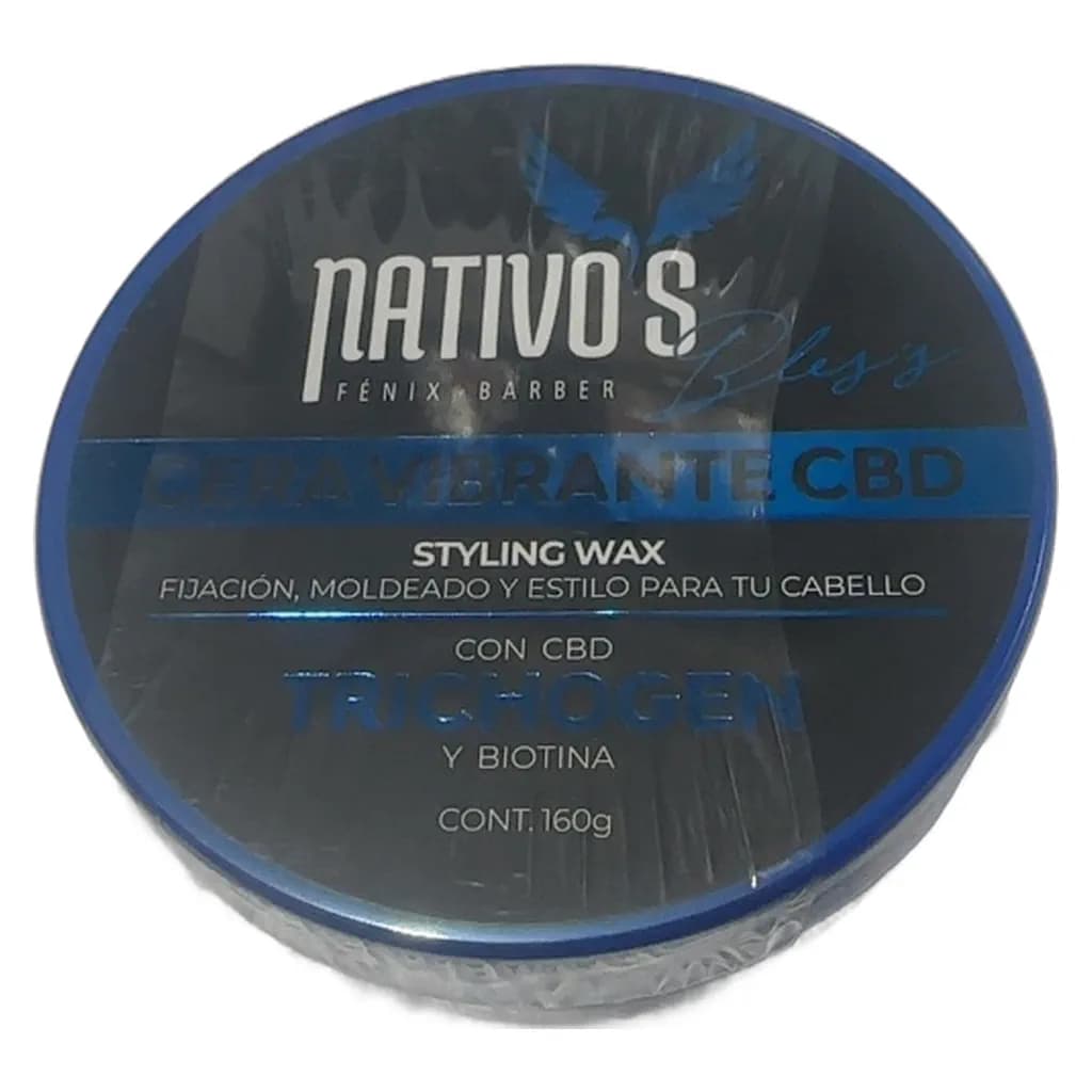 Nativo's Fenix Cera Estilizante CBD y Biotina 160g