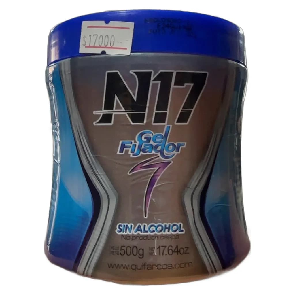 Gel Fijador N17 Sin Alcohol 500g