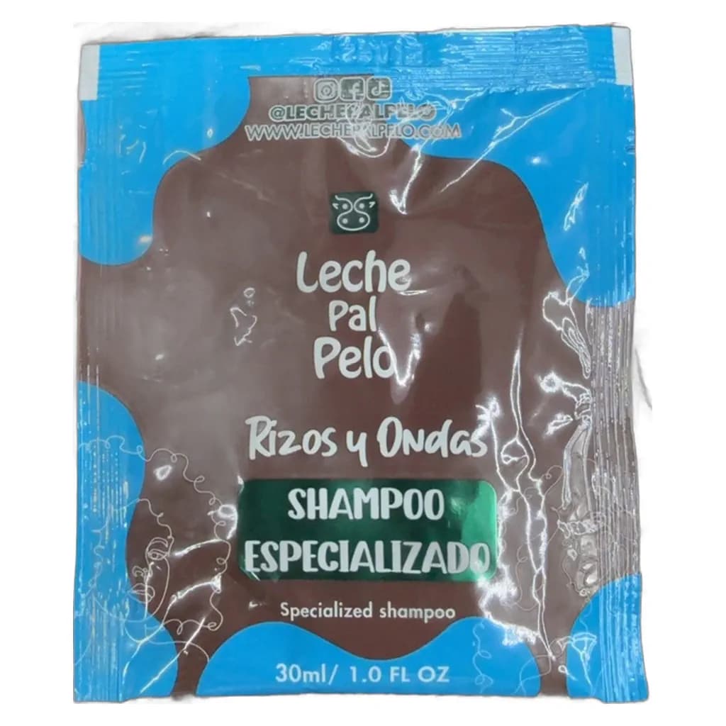 Shampoo Leche Pal Pelo Rizos y Ondas 30ml
