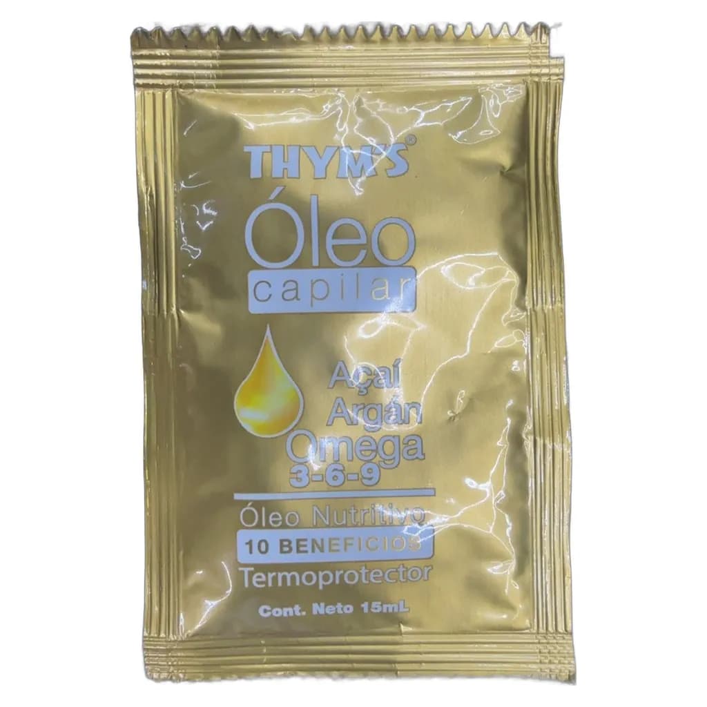 THYM'S Óleo Capilar Nutritivo Termoprotector 10 Beneficios