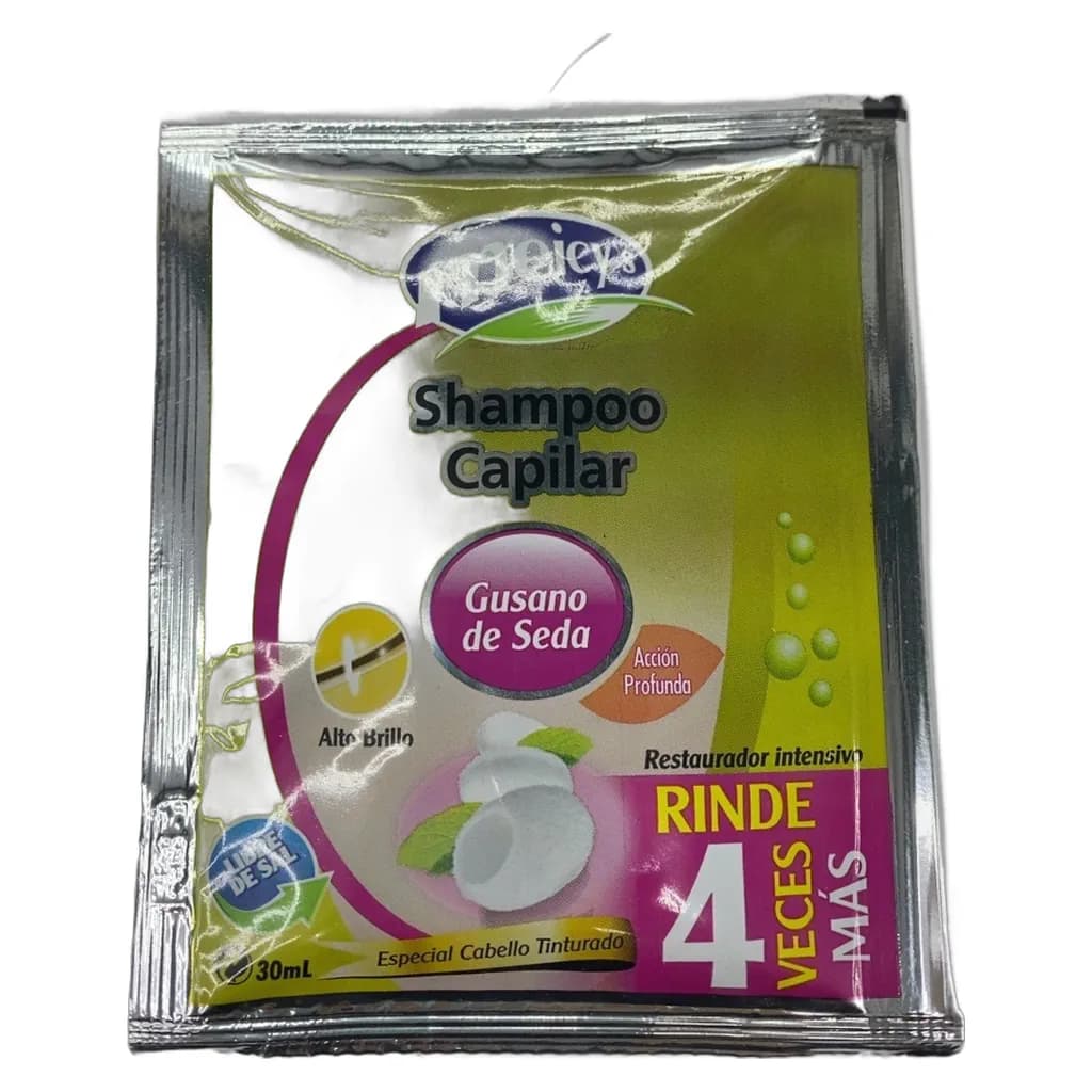 Shampoo Capilar Gusano de Seda meicys 30ml