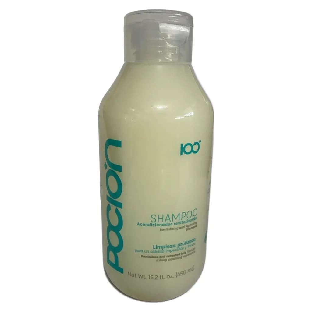 Pocion 100 Shampoo Acondicionador Revitalizante 450ml