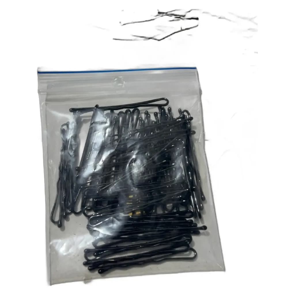 Ganchos para el cabello negros*50und