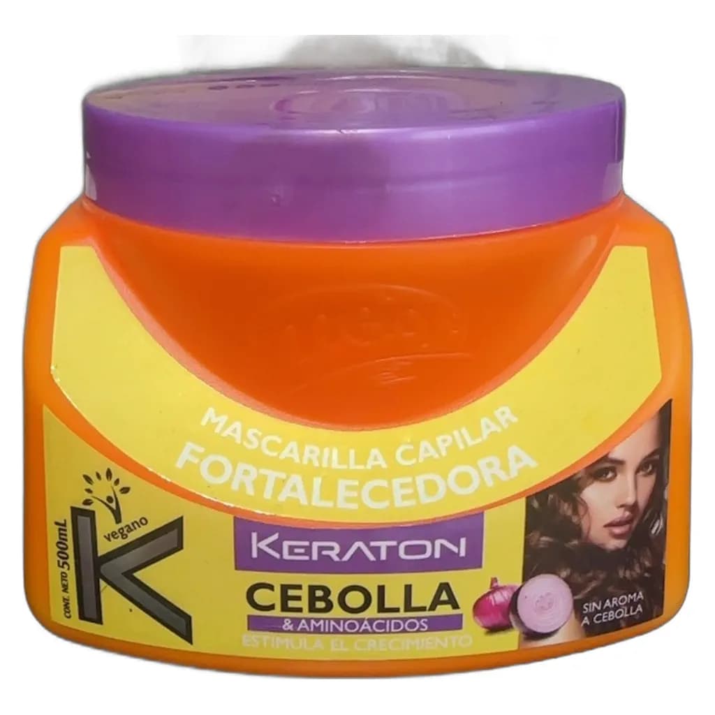Mascarilla Capilar Keraton Cebolla y Aminoácidos 500ml