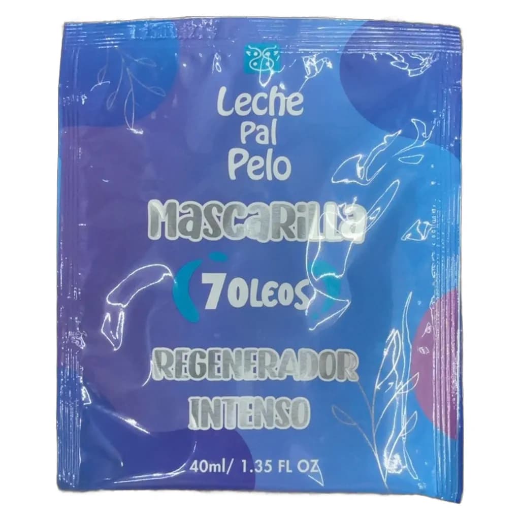 Mascarilla Leche Pal Pelo 7 Oleos Regenerador Intenso 40ml
