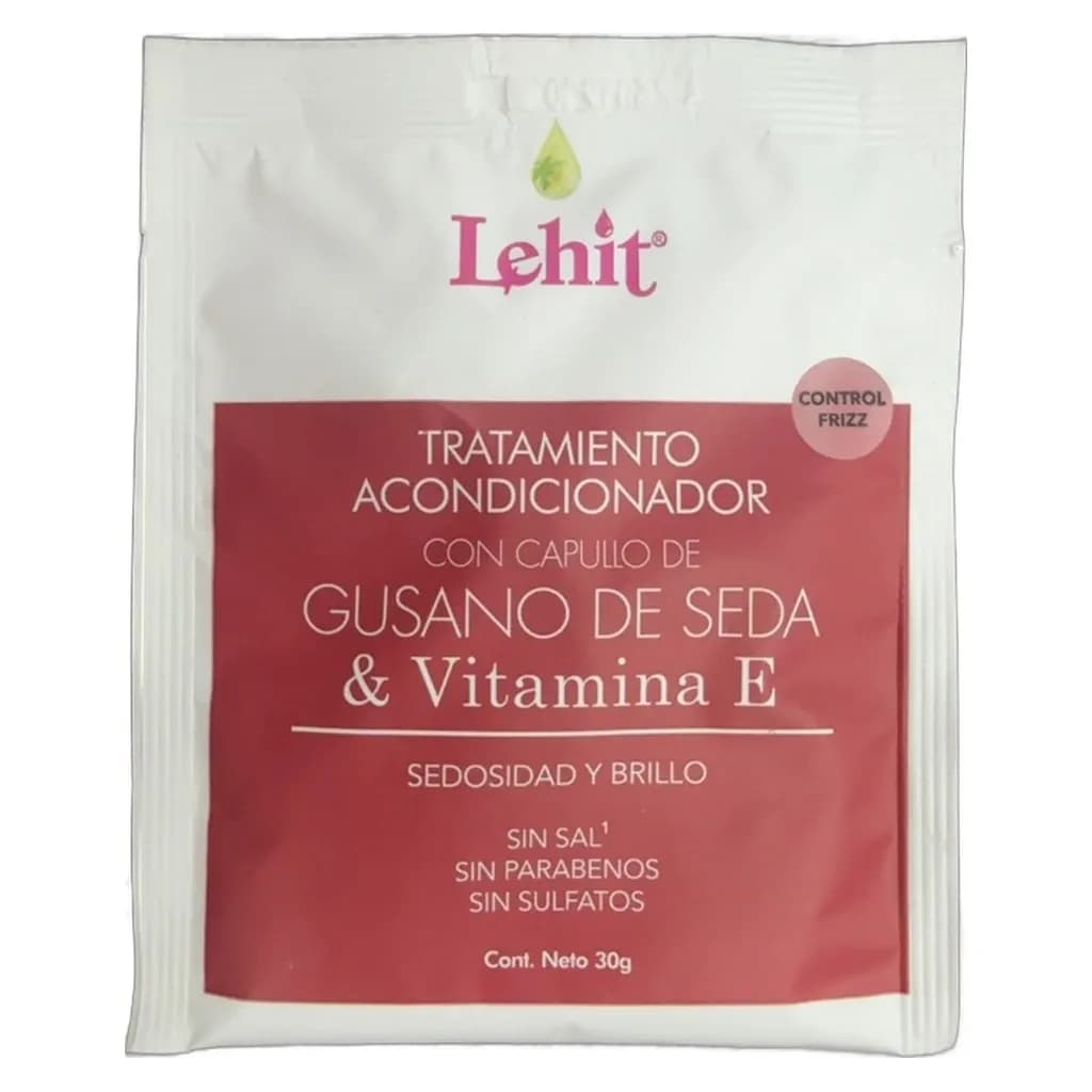 Lehit Tratamiento Acondicionador con Capullo De Gusano de Seda & Vitamina E
