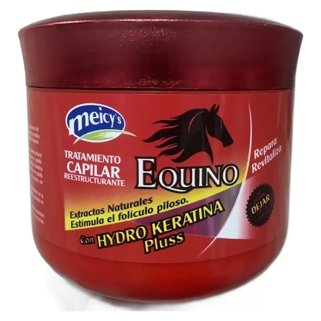 Tratamiento Capilar Equino Meicy's con Hydro Keratina Plus 500ml