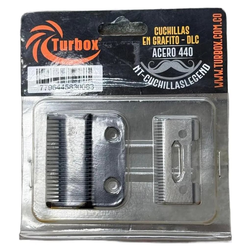 Repuesto maquina cuchillas turbox