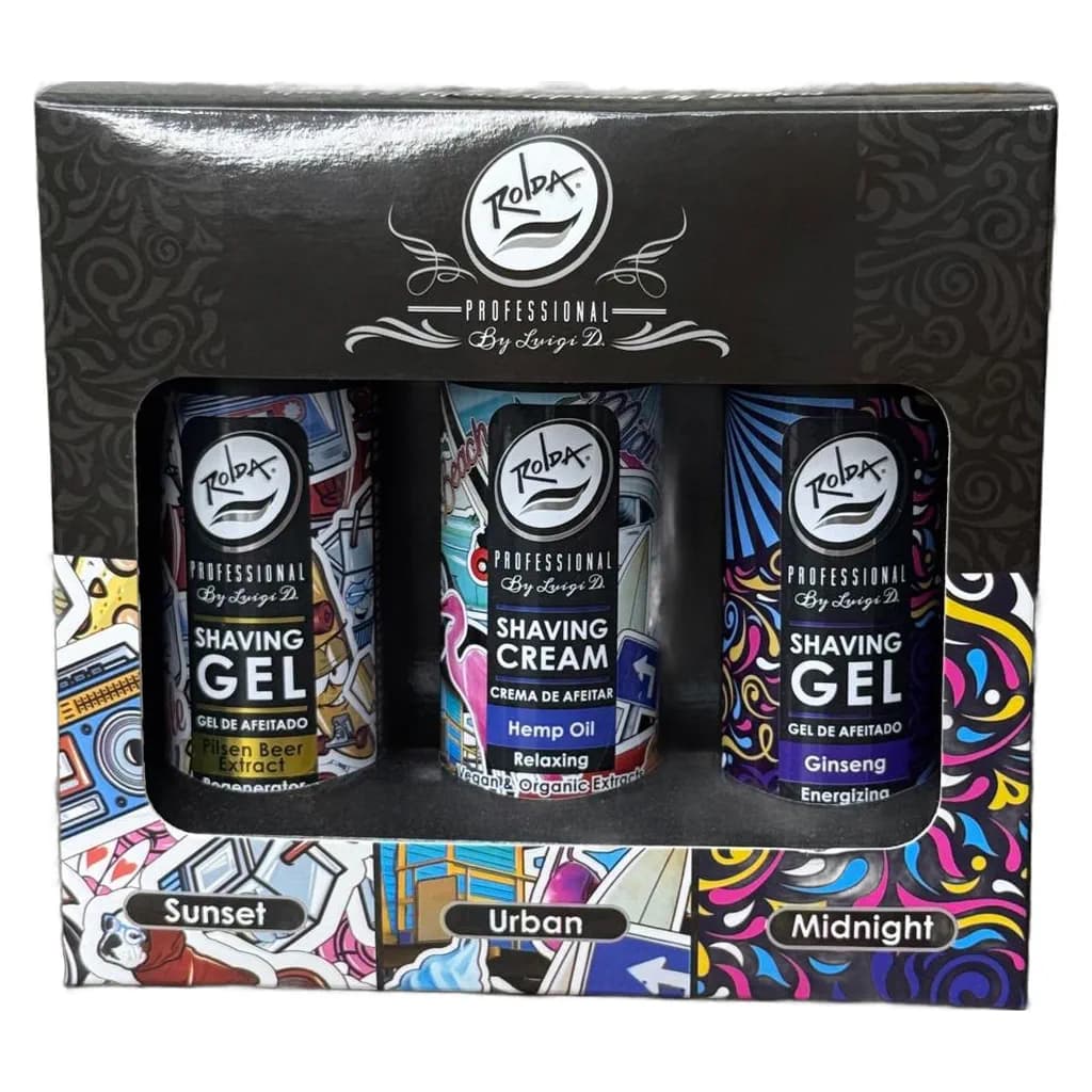 Rolda Shaving Gel Kit X 3 De 120 g